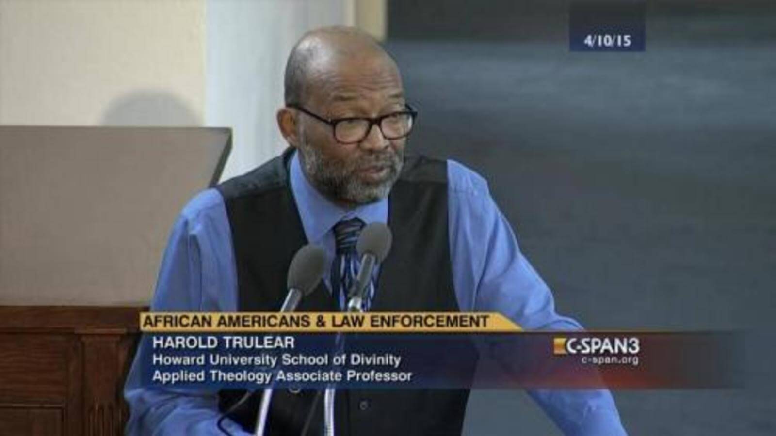 Harold Trulear on C-SPAN