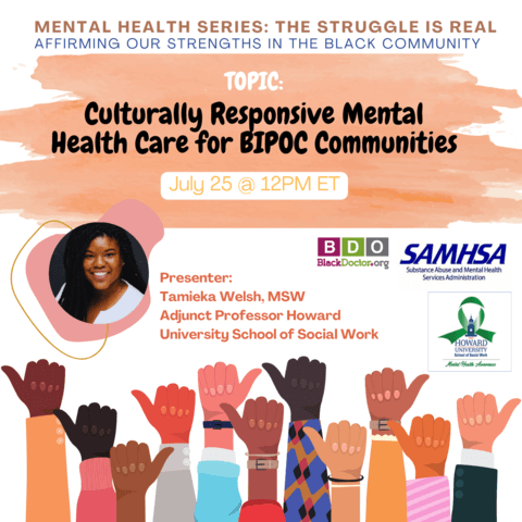 BIPOC Mental Health Webinar