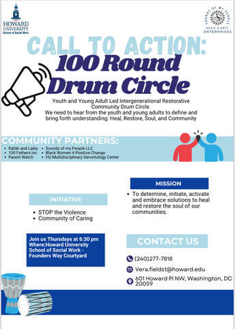 Drum Circle Flyer
