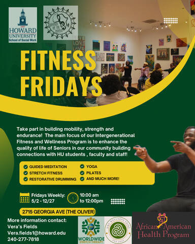 Fitness Fridays Flier
